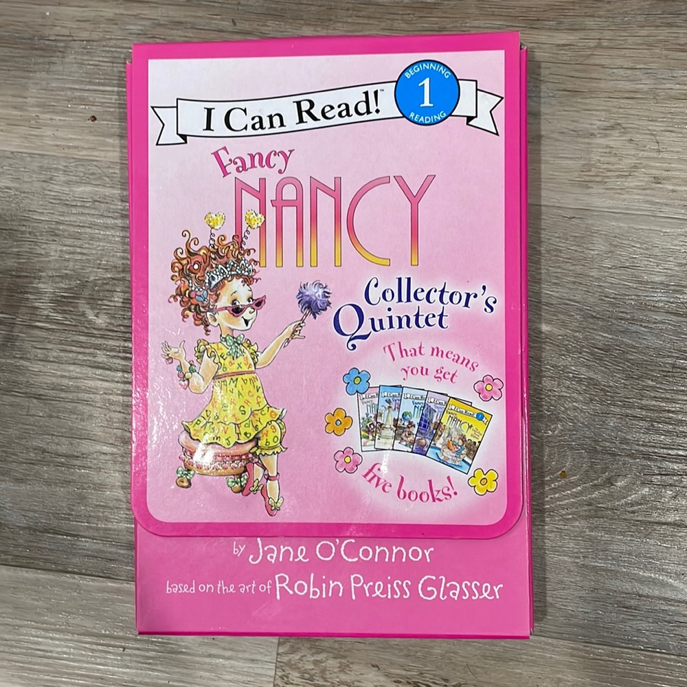 Fancy Nancy level 1 books